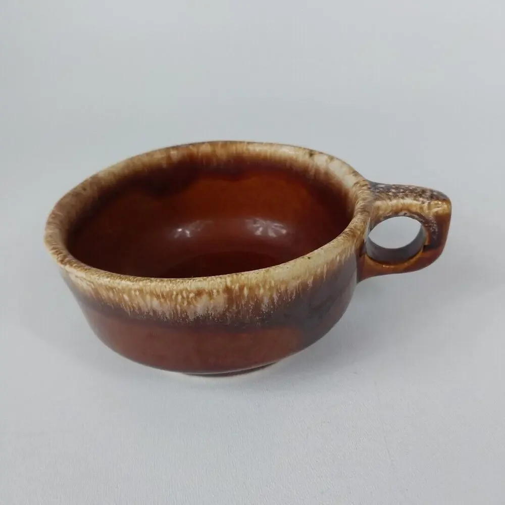 Hull Pottery‎ ~ Brown Drip Glaze ~ 5